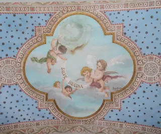 Affreschi novecenteschi della volta - Oratorio di San Girolamo a NovaraFrazione Vignale