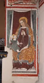 Madonna col Bambino - Parrocchiale di Santa Maria ad Nives a Briona