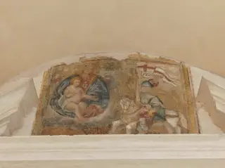 Affresco - Parrocchiale di Santa Maria ad Nives a Briona