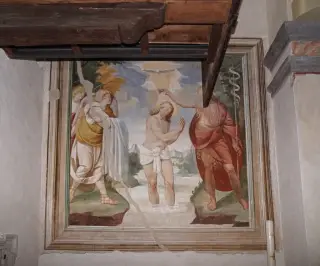 Battesimo di gesù - Parrocchiale di Santa Maria ad Nives a Briona