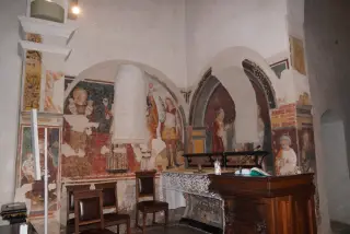 Affreschi - Parrocchiale di Santa Maria ad Nives a Briona