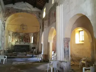 Interno - Chiesa Cimiteriale di Sant'Alessandro o San Pietro a Briona