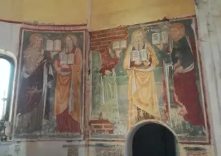 Affreschi - Chiesa Cimiteriale di Sant'Alessandro o San Pietro a Briona