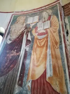 Affreschi - Chiesa Cimiteriale di Sant'Alessandro o San Pietro a Briona