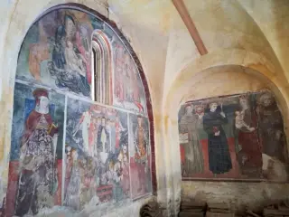 Affreschi - Chiesa Cimiteriale di Sant'Alessandro o San Pietro a Briona