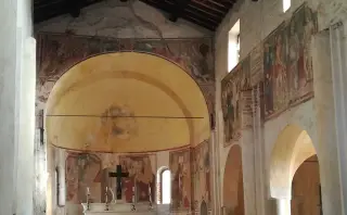 Affreschi interno - Chiesa Cimiteriale di Sant'Alessandro o San Pietro a Briona