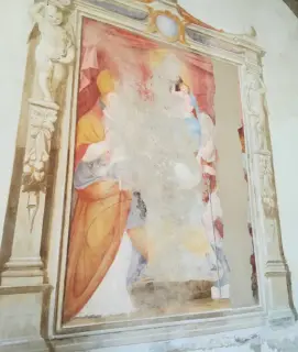 Affresco interno - Oratorio o Chiesa di San Martino di Breclema a Romagnano Sesia