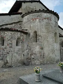 Abside - Pieve di Santa Maria di Naula a Serravalle SesiaFrazione Piane Sesia