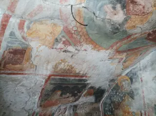 Affreschi - Cappella di San Rocco a Borgosesia