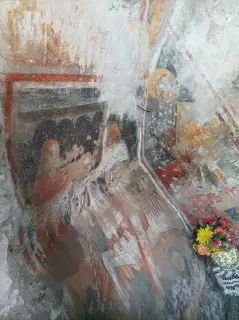 Affreschi - Cappella di San Rocco a Borgosesia