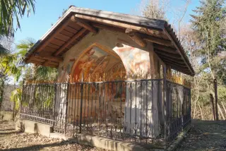 Facciata - Cappella di Sant'Antonio Abate a GrignascoFrazione Ca' Negri