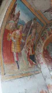 Affreschi - Cappella di Sant'Antonio Abate a GrignascoFrazione Ca' Negri