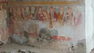 Ultima cena - Cappella di Sant'Antonio Abate a GrignascoFrazione Ca' Negri