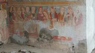 Ultima cena - Cappella di Sant'Antonio Abate a GrignascoFrazione Ca' Negri