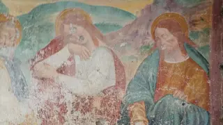 Affreschi - Cappella di Sant'Antonio Abate a GrignascoFrazione Ca' Negri