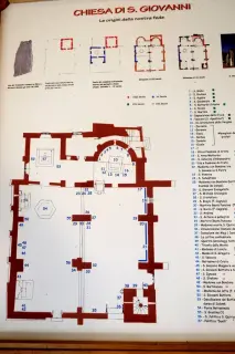 Pannello illustrartivo - Chiesa di San Giovanni al Monte a Quarona