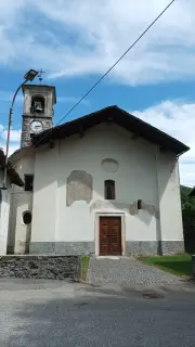 Vista - Parrocchiale o Chiesa di San Bonomio Abate a QuaronaFrazione Doccio