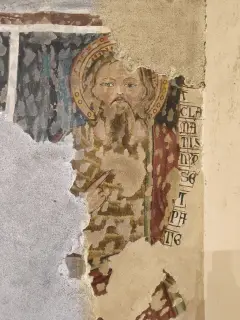 Santi, dettaglio - Parrocchiale o Chiesa di San Bonomio Abate a QuaronaFrazione Doccio