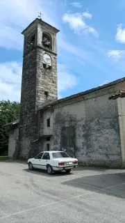Campanile - Parrocchiale o Chiesa di San Bonomio Abate a QuaronaFrazione Doccio