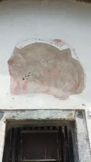 Resti di affreschi - Parrocchiale o Chiesa di San Bonomio Abate a QuaronaFrazione Doccio