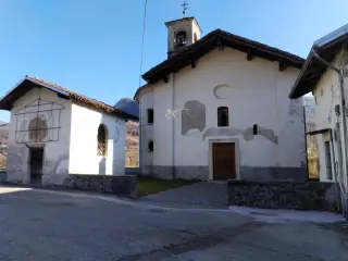 Vista - Parrocchiale o Chiesa di San Bonomio Abate a QuaronaFrazione Doccio