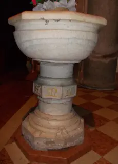 Battistero - E M A - Parrocchiale della Madonna del Rosario a Bernezzo