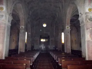 Controfacciata - Parrocchiale della Madonna del Rosario a Bernezzo