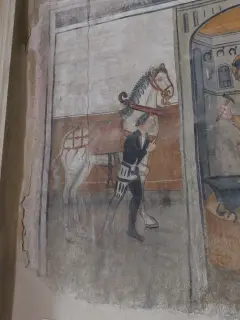 Affresco - Parrocchiale della Madonna del Rosario a Bernezzo