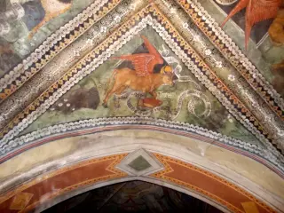 Abside Sud - San Luca - Parrocchiale della Madonna del Rosario a Bernezzo