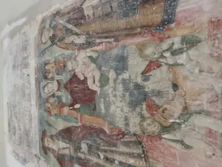 Madonna col Bambino, San Sebastiano e San Lorenzo - Chiesa di San Gottardo a Camino