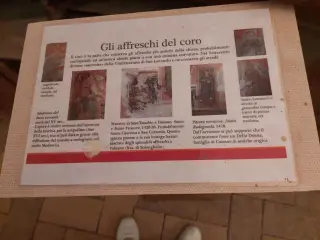 Pannello illustrativo - Chiesa di San Gottardo a Camino