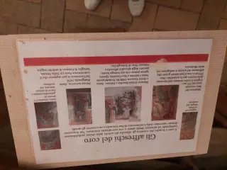 Pannello illustrativo - Chiesa di San Gottardo a Camino