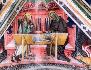 Dottori della chiesa - Cappella di San Bernardo e Mauro a Valgrana