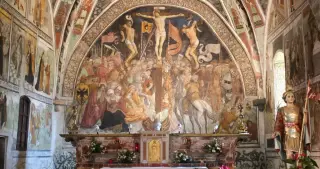 Crocifissione - Parrocchiale di Santa Maria Assunta a ElvaFrazione Serre