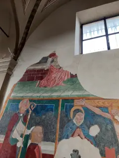 Affreschi - Parrocchiale di San Vittore a Agrate Conturbia