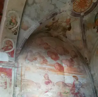 Affreschi - Oratorio di Santa Maria di Campagna a Barengo