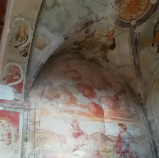 Affreschi - Oratorio di Santa Maria di Campagna a Barengo