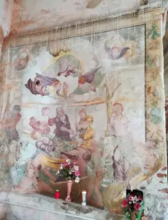 Affreschi - Oratorio di Santa Maria di Campagna a Barengo