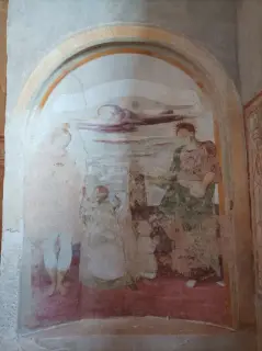 Affreschi - Chiesa o Oratorio dei Santi Vito e Modesto o di Santa Maria a Bellinzago NovareseFrazione Cavagliano
