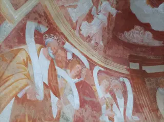 Affreschi - Chiesa o Oratorio dei Santi Vito e Modesto o di Santa Maria a Bellinzago NovareseFrazione Cavagliano