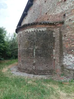 Abside - Chiesa o Oratorio dei Santi Vito e Modesto o di Santa Maria a Bellinzago NovareseFrazione Cavagliano