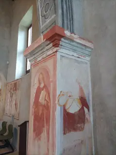 Affreschi - Chiesa o Oratorio dei Santi Vito e Modesto o di Santa Maria a Bellinzago NovareseFrazione Cavagliano
