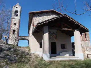 Vista - Cappella di Santa Maria Maddalena a Bernezzo