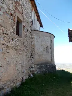 Lato Est, Abside da Sud - Cappella di Santa Maria Maddalena a Bernezzo