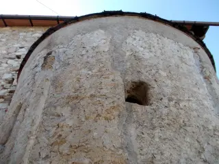 Lato Est, Abside da Est - Cappella di Santa Maria Maddalena a Bernezzo