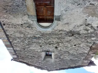 Facciata principale - Chiesa di Santa Maria Assunta a SampeyreFrazione Villar