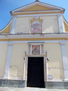 Facciata - Parrocchiale di Santa Maria Vergine Assunta a Scarnafigi