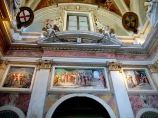 Dipinti di Jean Claret - Parrocchiale di Santa Maria Vergine Assunta a Scarnafigi