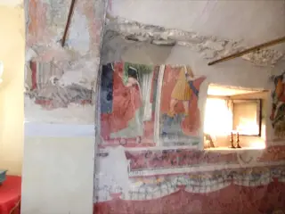 Parete sinistra - Cappella dell' Annunciata a ValmalaFrazione Chiot Martin