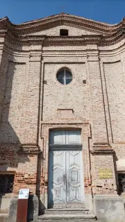 Facciata - Chiesa della Madonnina o Nostra Signora delle Grazie a Piozzo